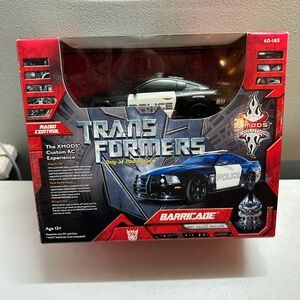 2007 Transformers Barricade Radio Shack Remote Control XMODS 60-185!